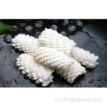 Blanched Pineapple Cut Squid Flower Seafood